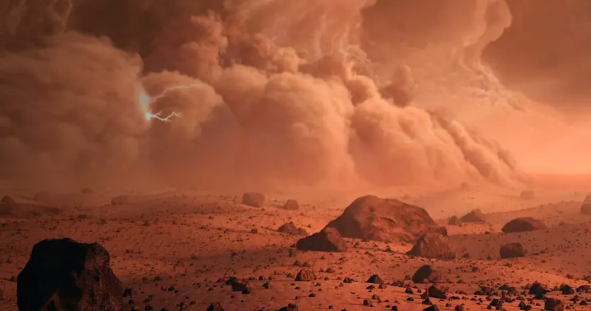 NASA вперше зафіксувала блискавку на Марсі