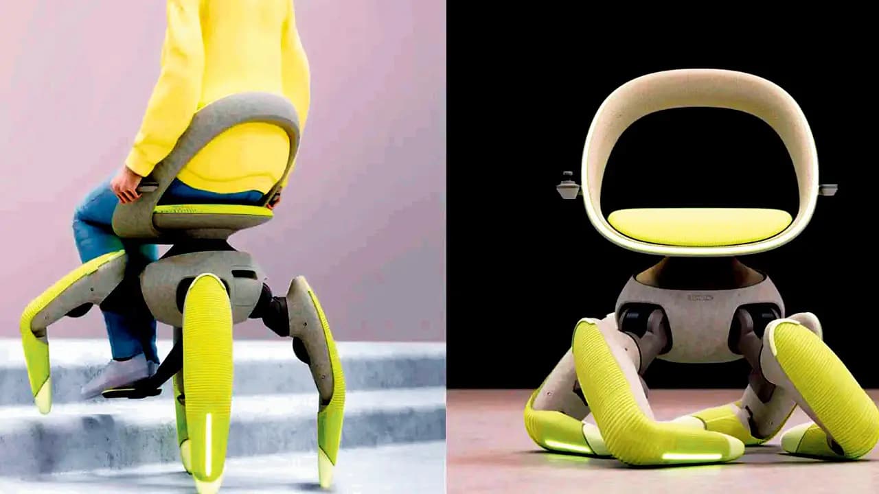 Toyota показала Walk Me — крісло з лапами для пересування