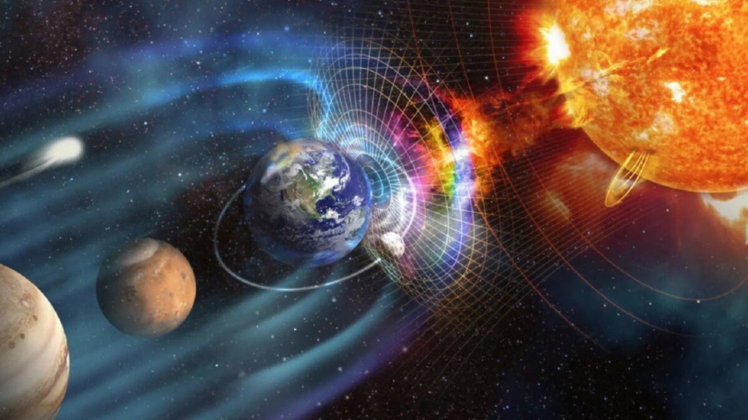 Одна сонячна буря може зупинити польоти в космос